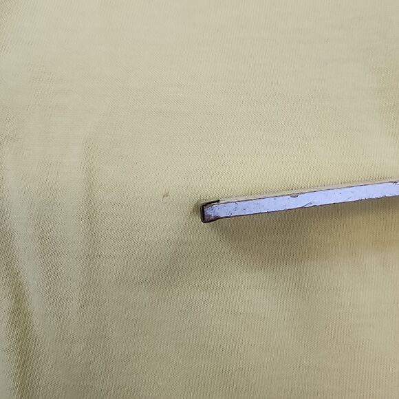 VTG Polo Ralph Lauren Shirt Mens Large Yellow Short Sleeve Hand Crafted Canoes - Picture 11 of 15